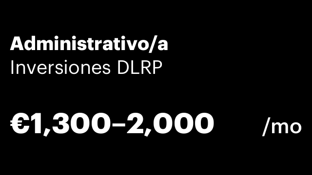 Administrativo/a