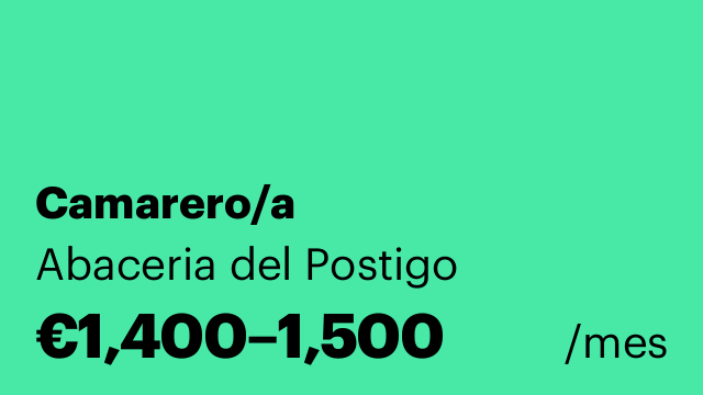 Camarero/a