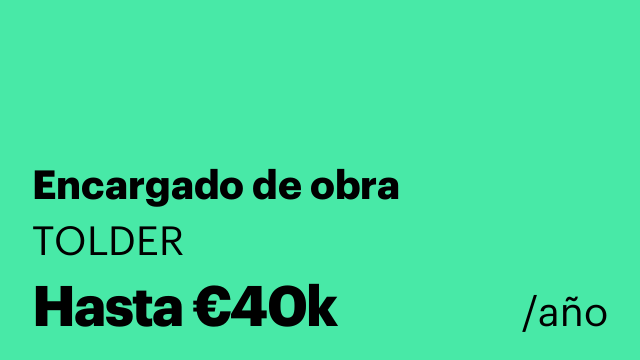 Encargado de obra