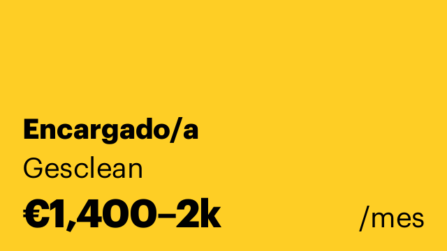 Encargado/a
