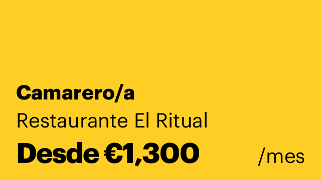 Camarero/a