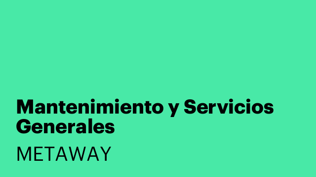 Mantenimiento y Servicios Generales