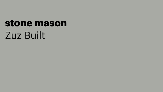 stone mason