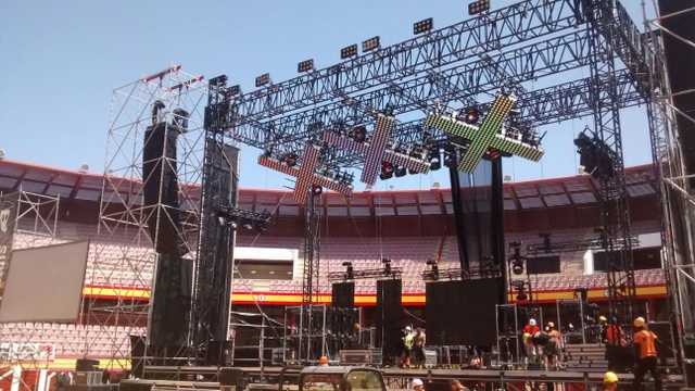 Auxiliar de montaje para eventos