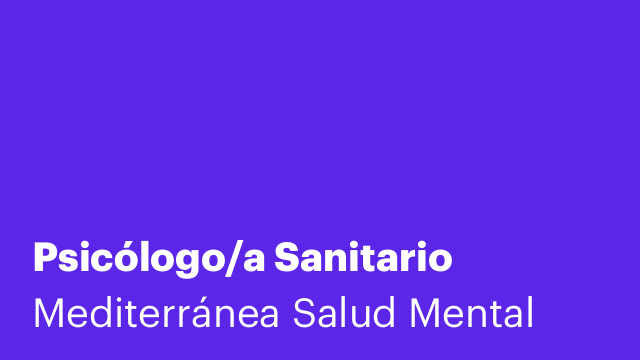 Psicólogo/a Sanitario