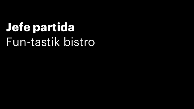 Jefe partida