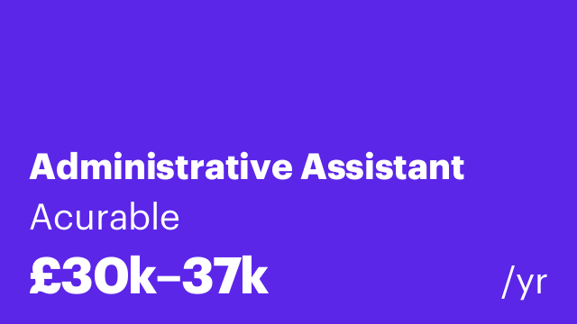 Administrative Assistant
