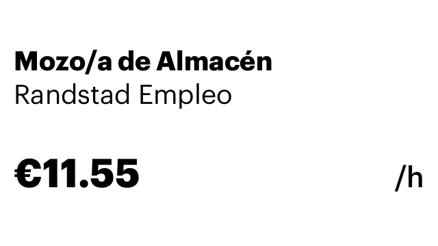 Mozo/a de Almacén