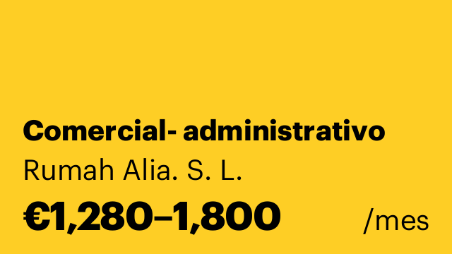 Comercial- administrativo