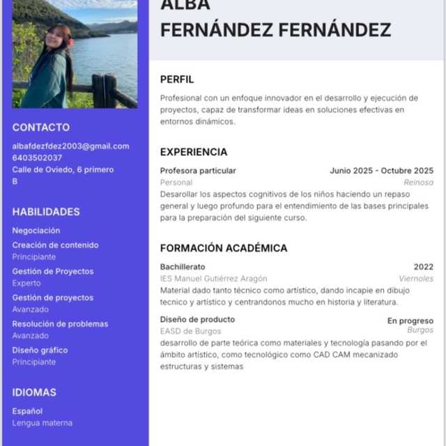 Candidate avatar