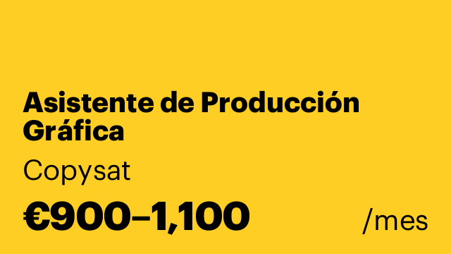 Asistente de Producción Gráfica