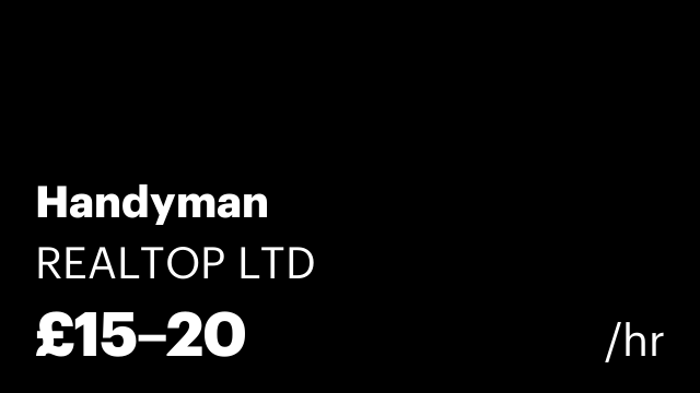 Handyman