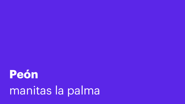 Peón