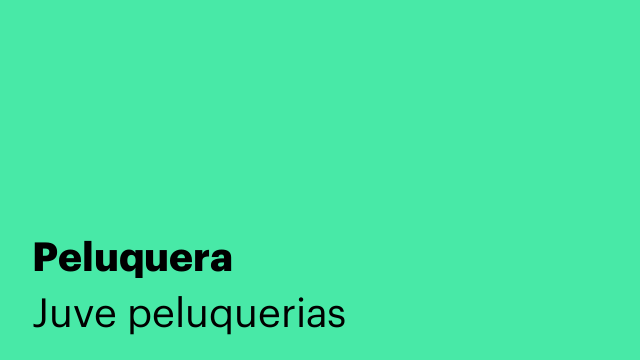 Peluquera