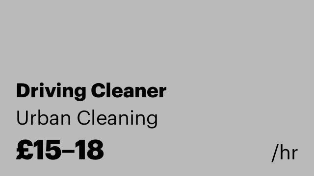 Driving Cleaner