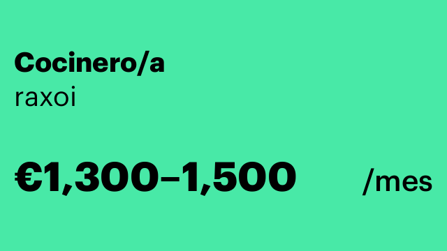 Cocinero/a