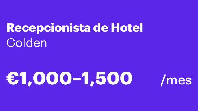 Recepcionista de Hotel