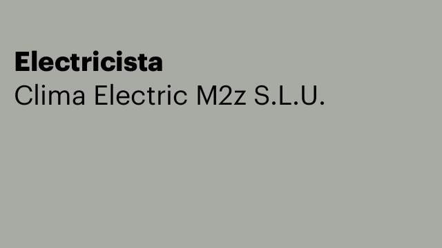 Electricista