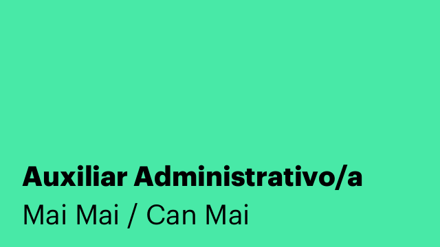 Auxiliar Administrativo/a