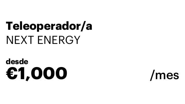 Teleoperador/a