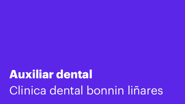Auxiliar dental
