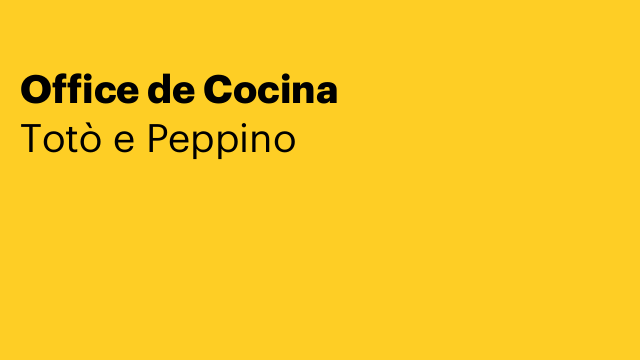 Office de Cocina