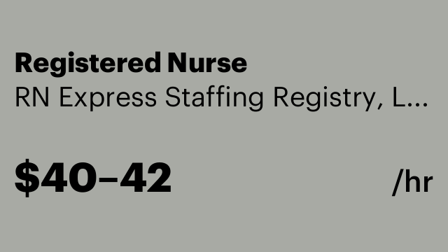 Registered Nurse