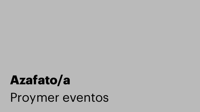 Azafato/a