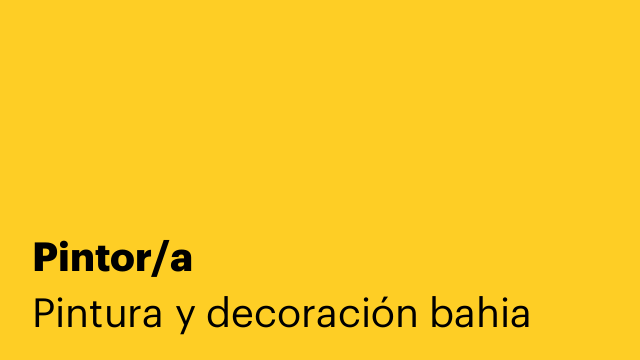 Pintor/a