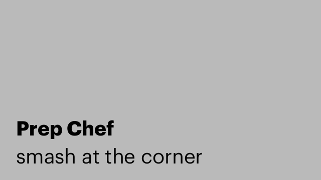 Prep Chef