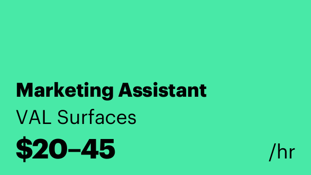 Marketing Assistant
