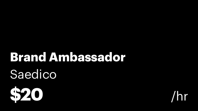 Brand Ambassador