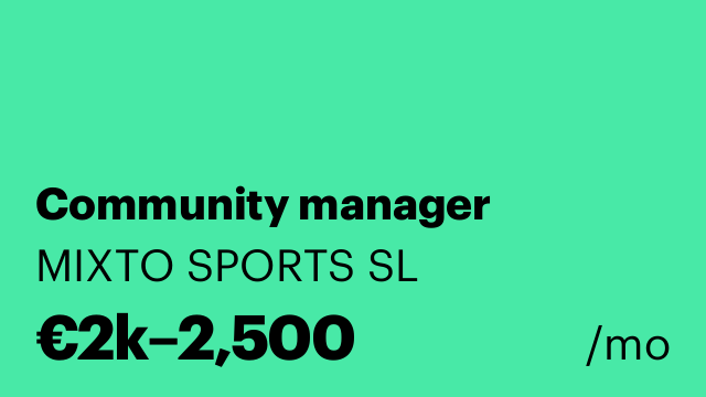 Community manager