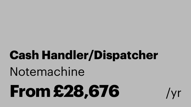 Cash Handler/Dispatcher