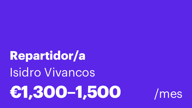 Repartidor/a