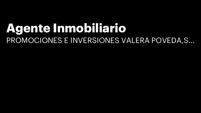 Agente Inmobiliario