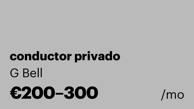 conductor privado