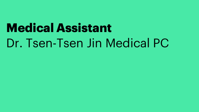 Medical Assistant