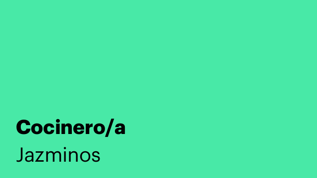 Cocinero/a