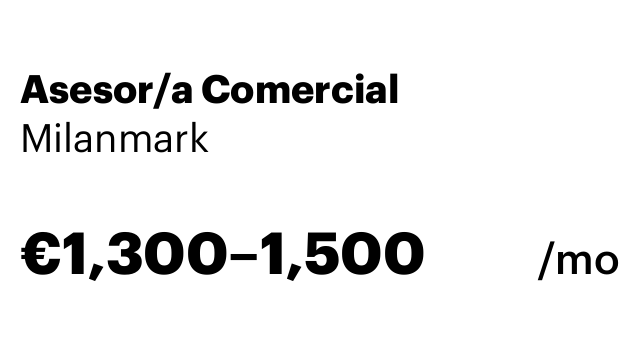 Asesor/a Comercial
