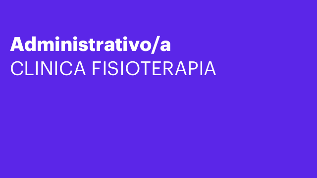 Administrativo/a