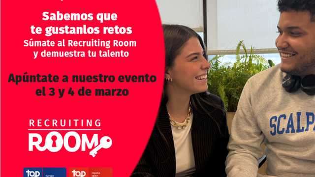 ¡Buscamos Talento Comercial! Recruiting Room