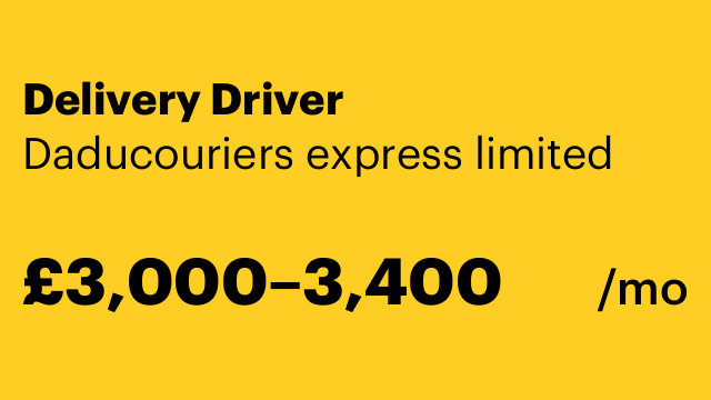 Delivery Driver