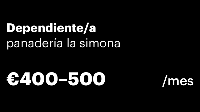Dependiente/a