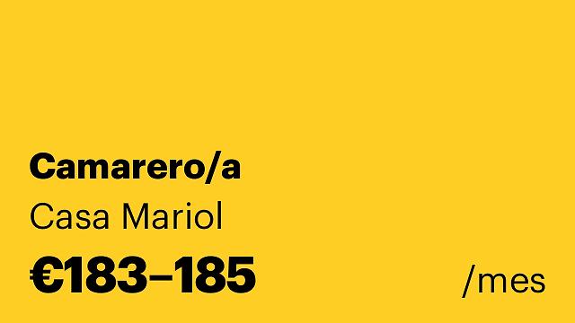 Camarero/a