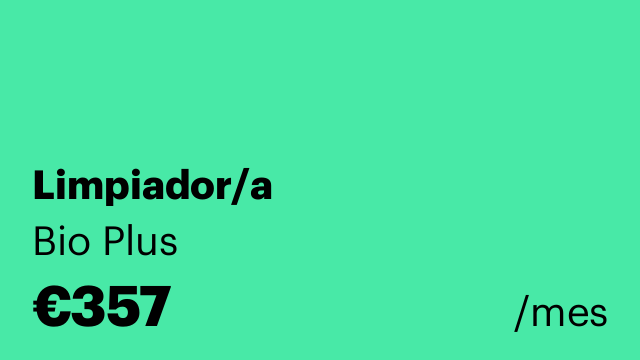 Limpiador/a