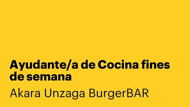 Ayudante/a de Cocina fines de semana