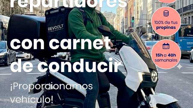 Repartidor Zaragoza Furgoneta, Moto y Andando