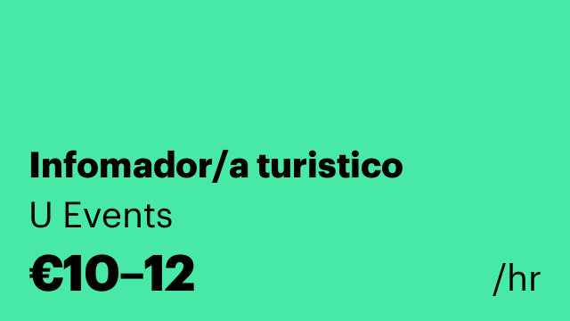 Infomador/a turistico