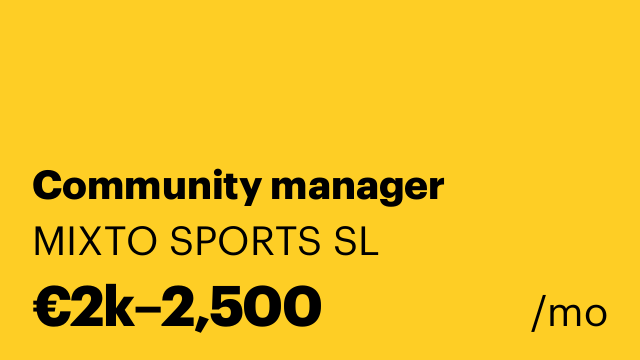Community manager